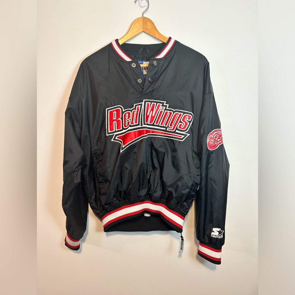 Vintage 90’s Starter Detroit Redwings Pullover